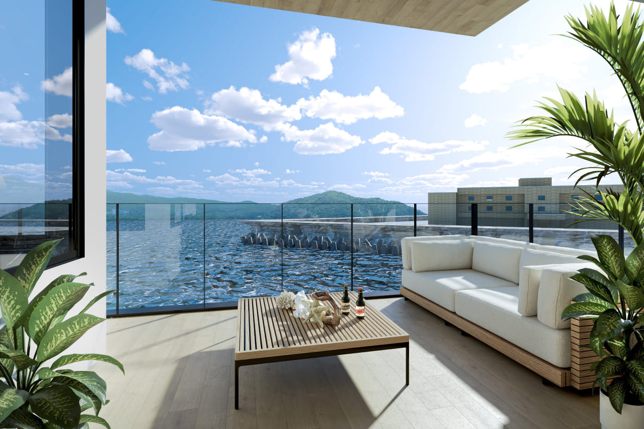 相模湾を望むオーシャンフロント