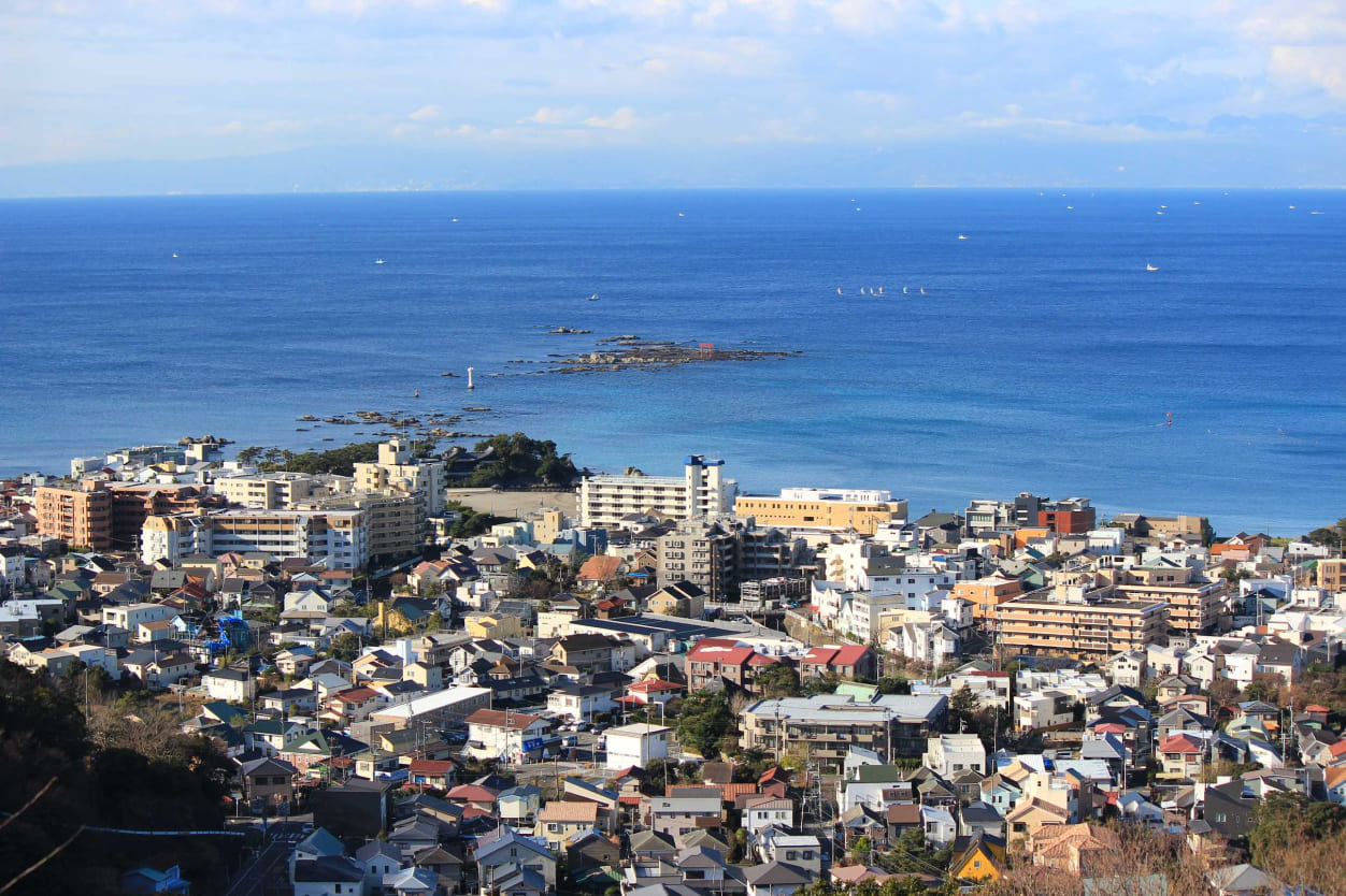 葉山のロケーション